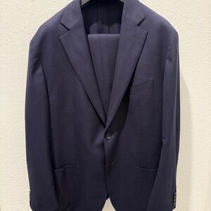 Suitsupply Navy Blue Havana Patch UL Suit – Size 50R